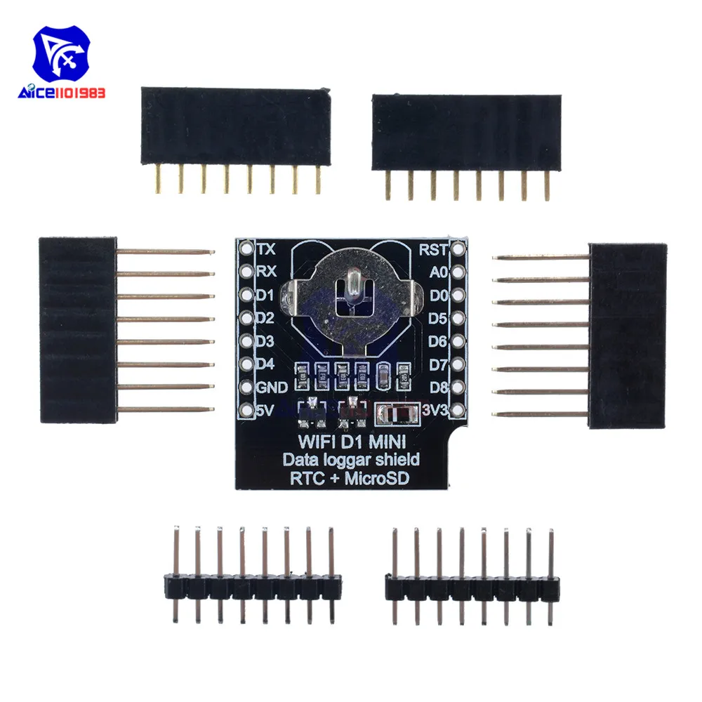 Diymore WeMos D1 экшн камера с Wi Fi подключением доска слот карты Micro SD данных щит