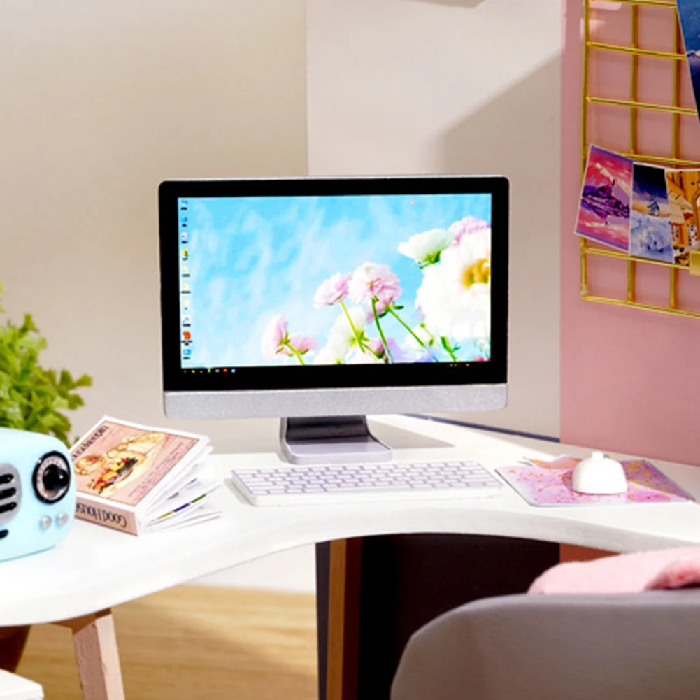 DIY 3D миниатюрный светодиодный деревянный кукольный домик модель головоломка ремесло игрушка День рождения Рождество Кукла аксессуары подарки мебель чехол
