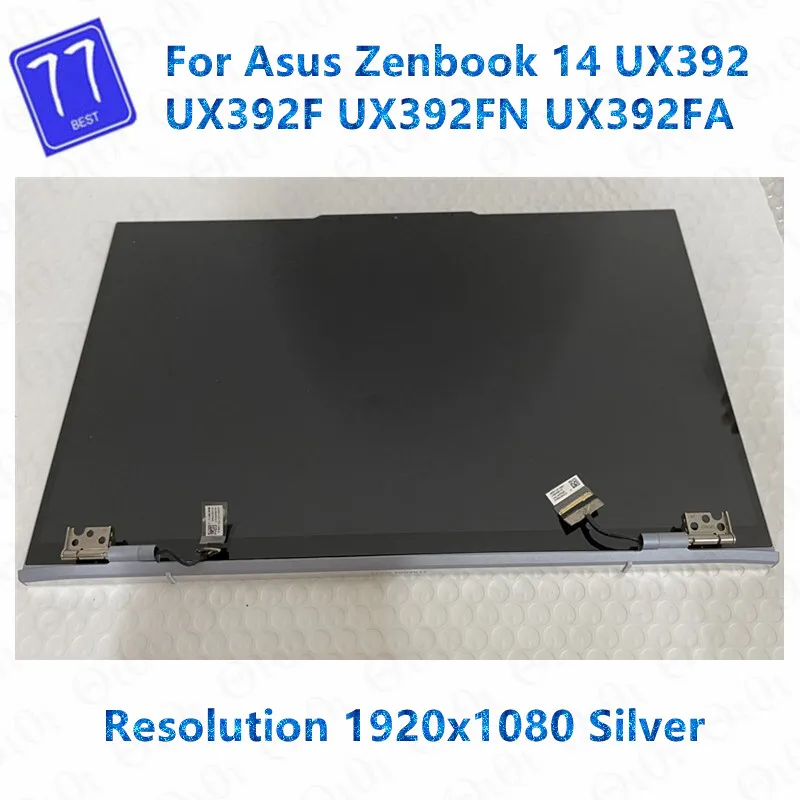 14-дюймовый Оригинальный дисплей для ASUS ZenBook 14 UX392 UX392FN UX392FA UX392F ЖК-экран в сборе с