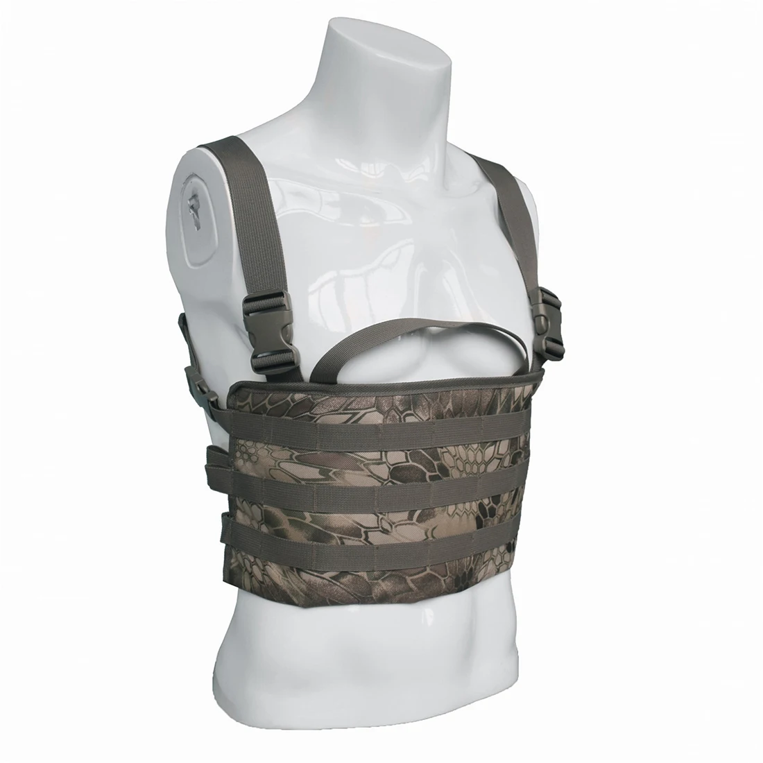 

Surwish 1000D Multifunction Tactical Chest Rig Chest Hanging Waist Belt Piston Pouch With 4 Mag Pouch - Camouflage