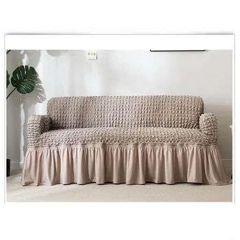 

Elastic Sofa Couch Cover Skirt Slipcover Universal Home Furniture Covers Living Room Armchair Canap Protector Case