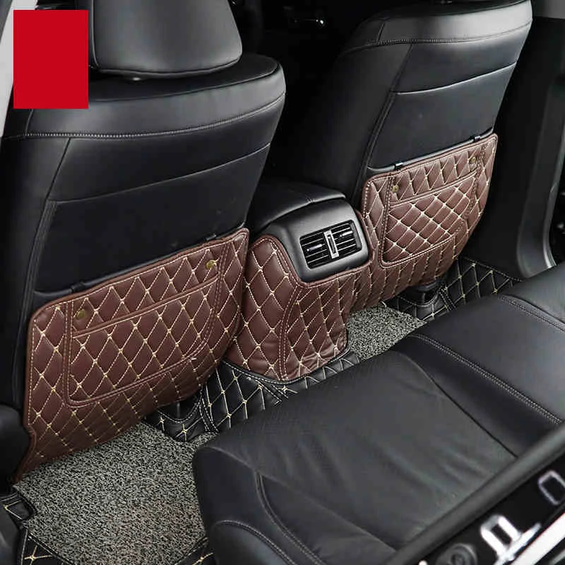 

Lsrtw2017 for Honda Accord 9th Car Seat Armrest Anti-kick Mat for Accord 2013 2014 2015 2016 2017 Interior Mouldings Accessories