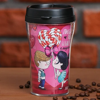 

Thermo glass "I Love you", 250 ml 3680888