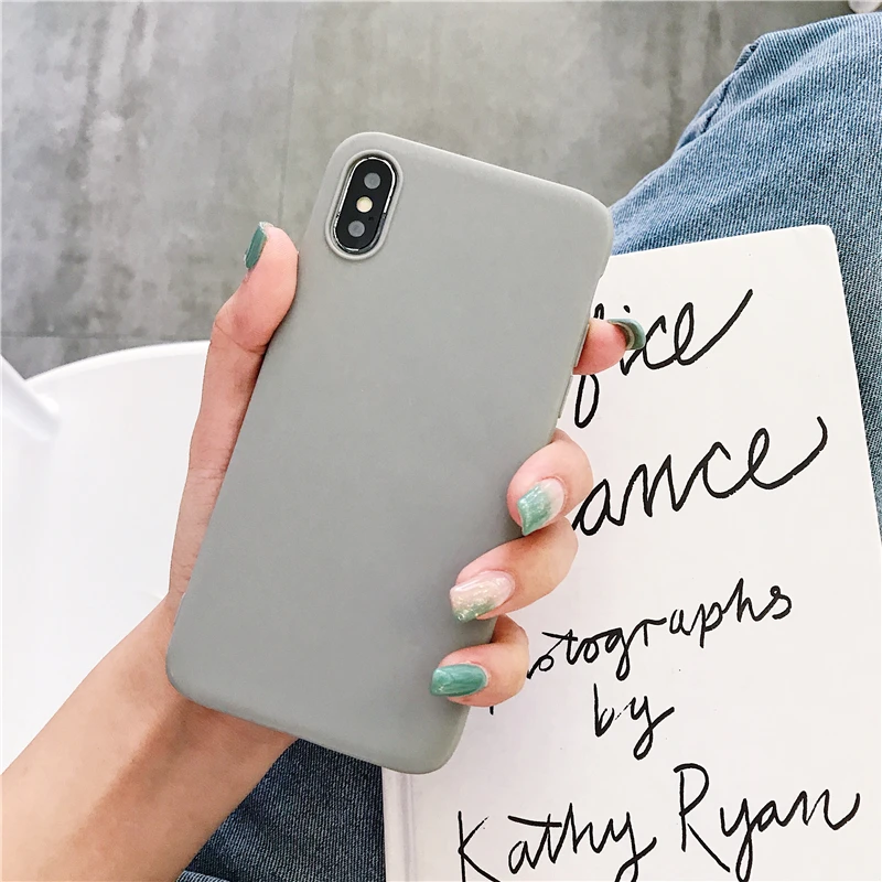Цветной Мягкий силиконовый чехол для Xiao mi Red mi Note 6 5 7 8 Pro Red mi 7 6A 7A K20 Pro матовый чехол для Xiaomi mi 9 SE mi 9T mi 8 Lite 5x