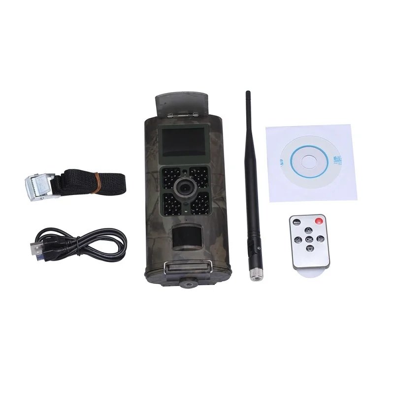 

Hunting Camera 2G Outdoor Monitoring Wild Animal SMS Remote Control 0.5 Second Trigger Waterproof Anti-theft Hunting Camera