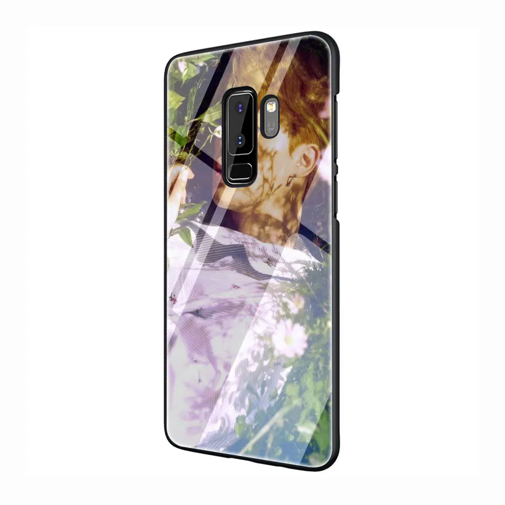 G5 EWAU Цзиминь красивый закаленное Стекло Телефон чехол для Galaxy S7 edge S8 9 10 Plus, Note 8, 9, 10, A10 20 30 40 50 60 70 - Цвет: G5
