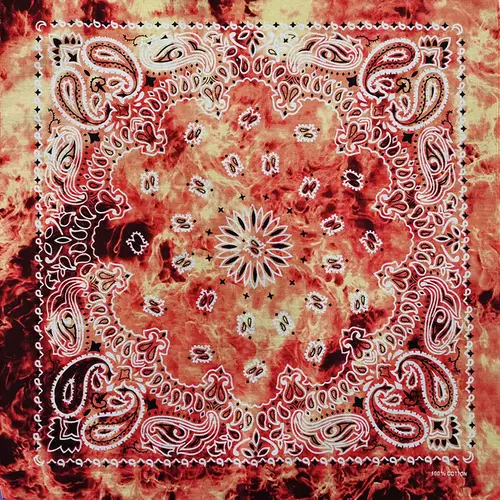 New Fashion Hip Hop 100% Cotton Bandana Square Scarf 55cm*55cm Black Red Paisley Headband Printed For Women/Men/Boys/Girls - Image 32