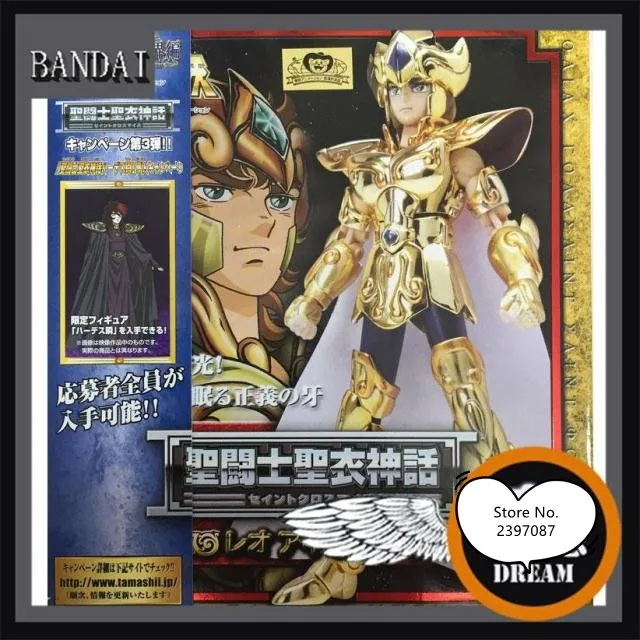 Bandai японская версия Saint Seiya 1 0 Золотая Святого Лео айолиа металлический миф|bandai