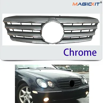

MagicKit For Mercedes-BENZ C-Class W203 Saloon & Estate Chrome Sport Front Grille 2001~2007