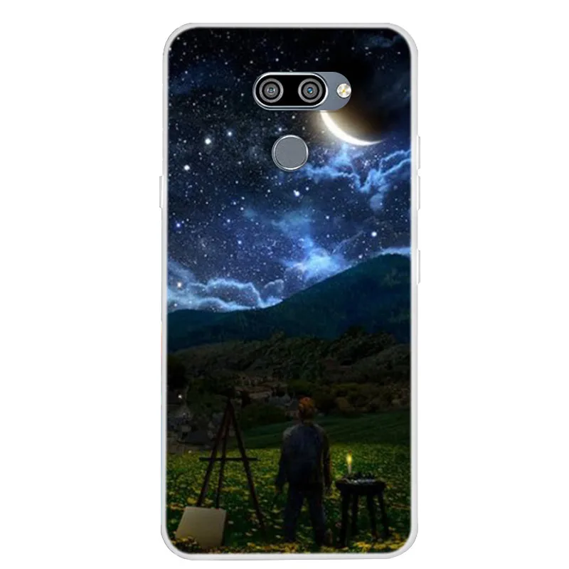 Для LG K50 чехол K 50 Мягкая силиконовая задняя накладка из ТПУ чехол для LG Q60 чехол для телефона Чехлы для LGK50 Q 60 Coque животное 6,26 дюймов защитный - Color: 55