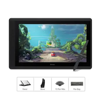 

Artisul D16 15.6 inch Graphic Tablet Digital Drawing Battery-Free Pen Pen Display Monitor with Keys
