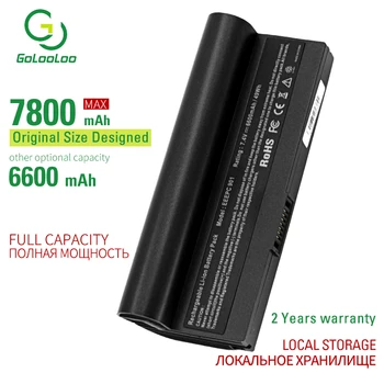 

Goloo 6 CELL 7800MAh Laptop Battery AL23-901 AP23-901 AP22-1000 For Asus Eee PC 1000 1000H 1000HA 1000HD 1000HE 1000HG 901 904HD