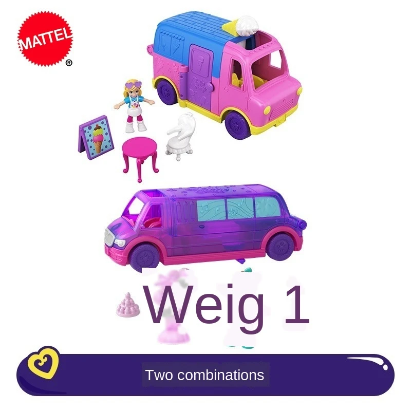 polly pocket party bus