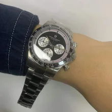 

2021 New PAGANI DESIGN Men's Watches Retro Sports Quartz Watch for Men Stainless Steel Waterproof Chronograph Japan VK63 Clock