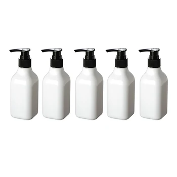 

5pcs 200ML Hair Spray Bottle Barber Spray Bottle Lotion Bottle Lotion Pump Bottle Shampoo Body Wash Liquid Soap Container