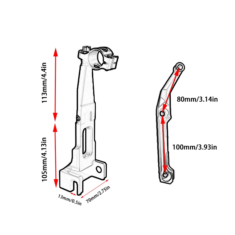 Motorcycle Stabilizer Steering Damper with Mounting Bracket Kit MT 09 Tracer For YAMAHA MT-09 Tracer 2015