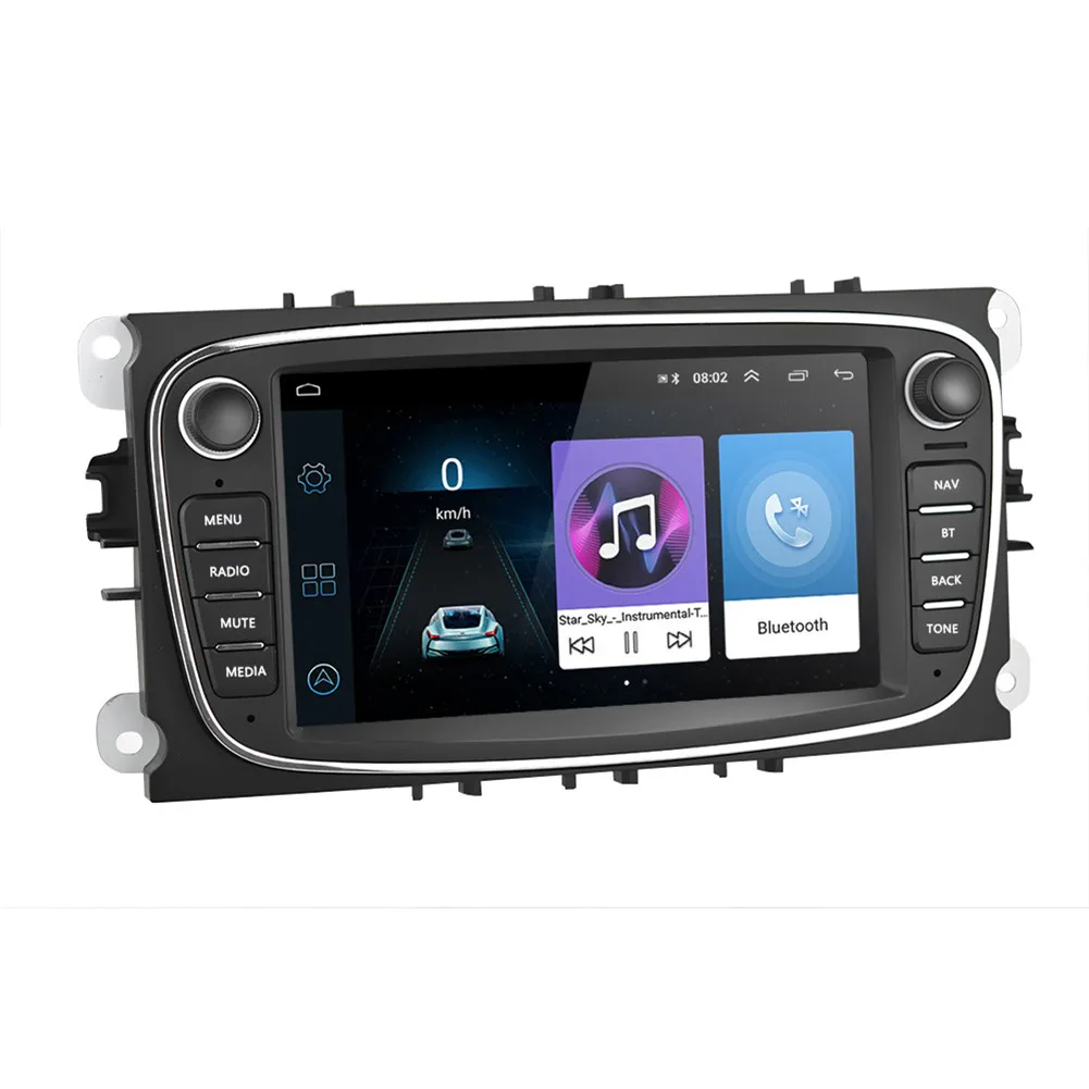 7 дюймов Автомобильный стерео gps навигация автомобильное радио стерео Android Bluetooth USB SD мультимедийный автомобильный dvd плеер Сенсорный экран WiFi радио
