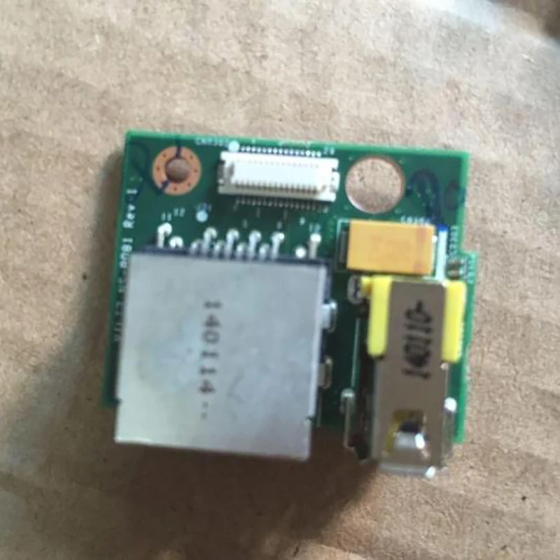 Laptop circuit board for Lenovo T430 T430I network cable interface USB small board network card port