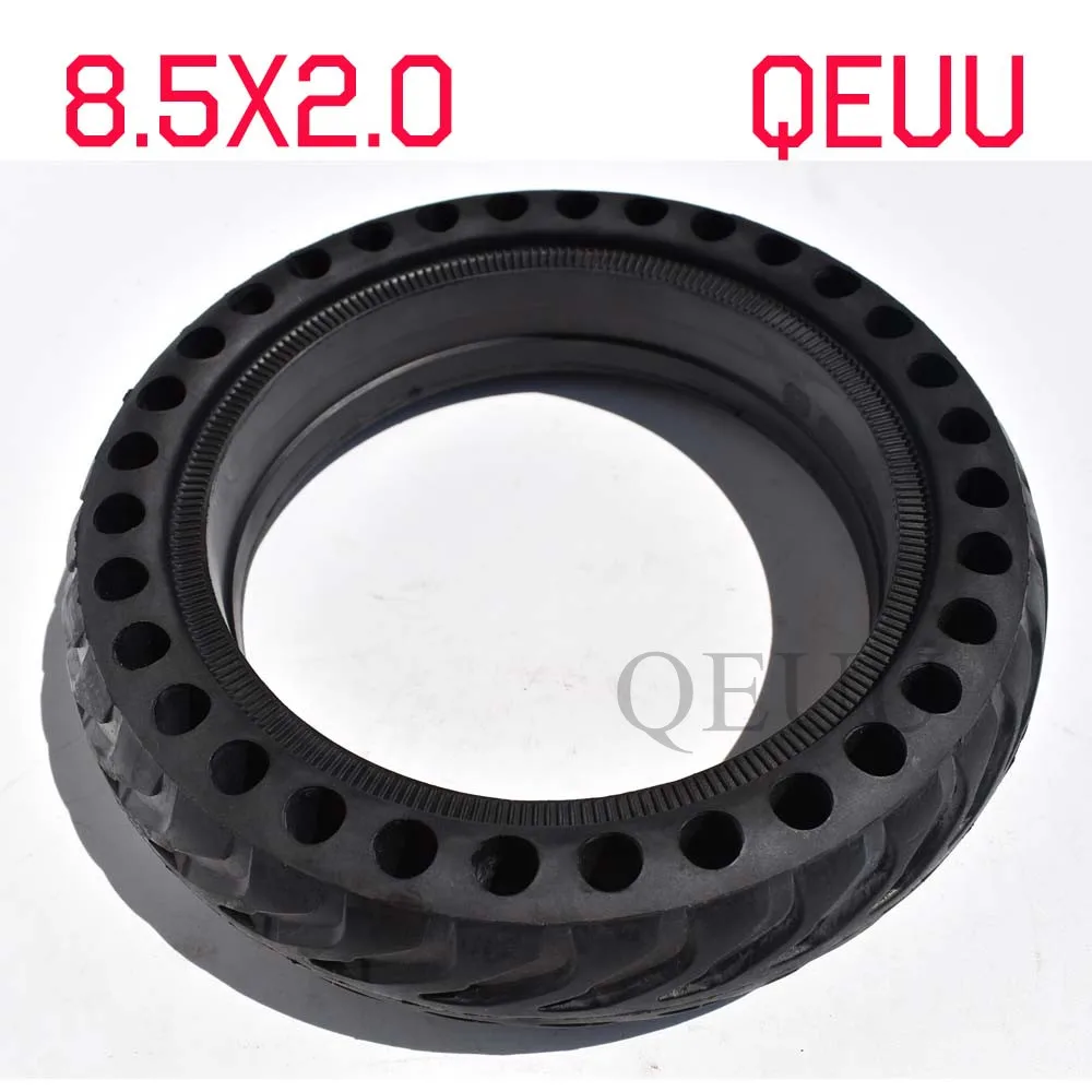 Size 8.5 inch Bee Hive Holes Solid Tire 8.5x2 For Xiaomi Mijia M365& pro Electric Scooter Tires 8.5X2.0