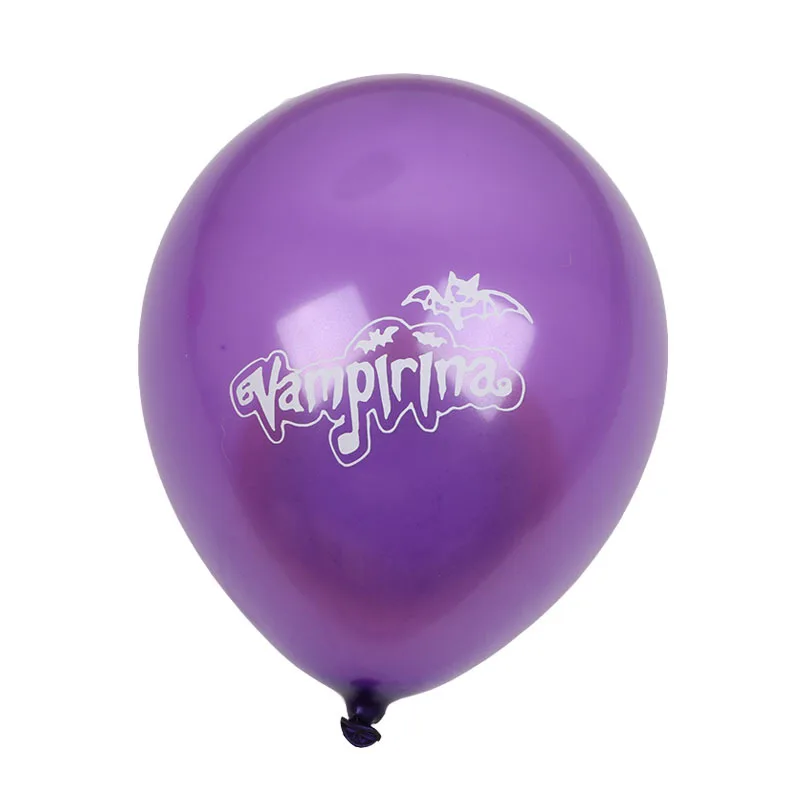 10-дюймовая шпилька для Лидер продаж вампира Vampirina резиновые воздушные шары на день рождения праздничные украшения для Хэллоуина