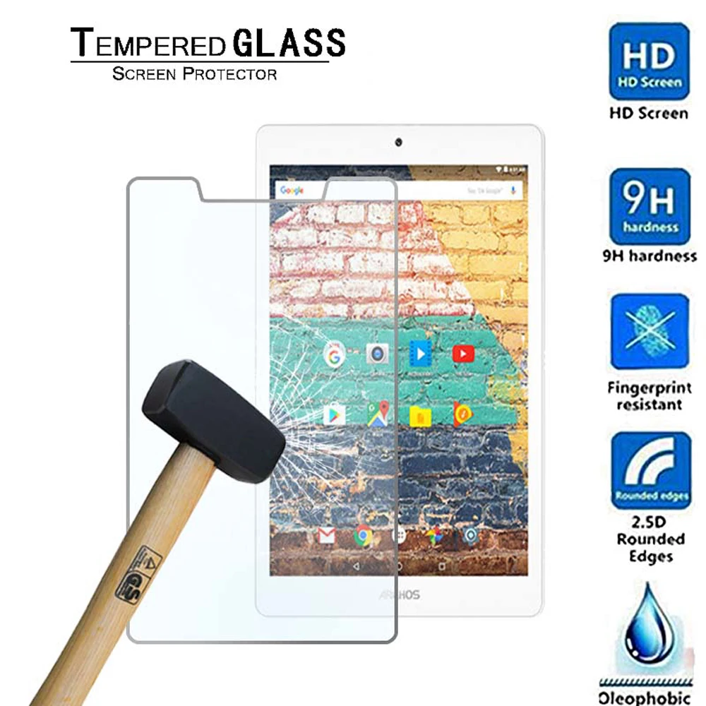 

Curved Edge Protective Glass for ARCHOS Screen Protector for 79b Neon/80 Oxygen/80b 80c Xenon Tempered Film Tablet Protectors