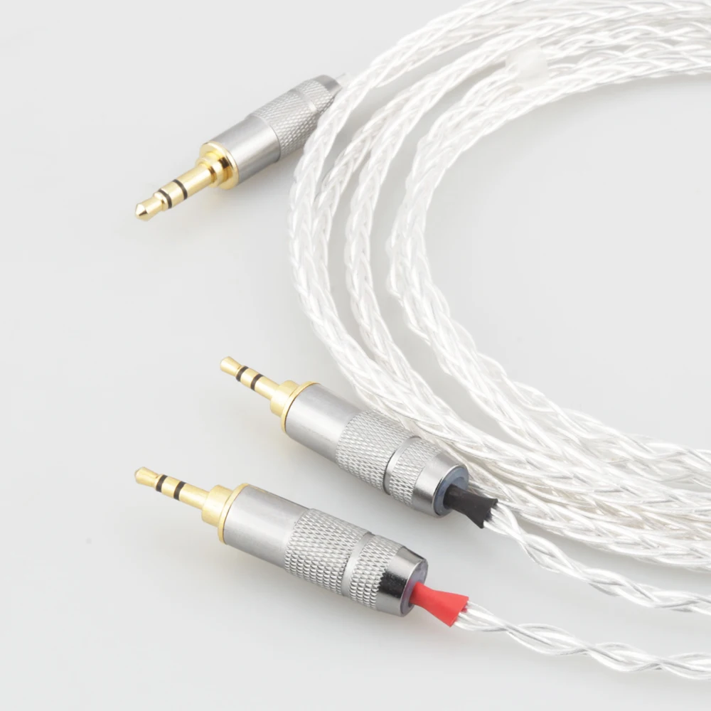 HiFi Cable 3 5mm stereo Male Compatible with Hifiman HE400S HE 400I HE 400i 2 5mm Plug Version HE560 HE1000 Headphone