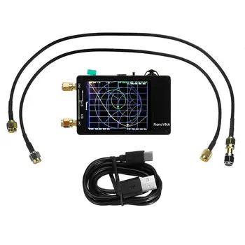 

For Nanovna Vector Network Analyzer Press Screen MF HF VHF UHF 50Khz-900Mhz Antenna Analyzer Chargeable Professional