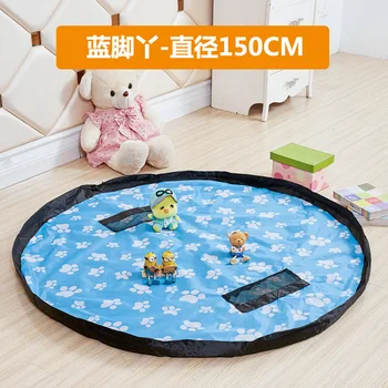 

Baby Toys Fast Storage Bag Building Blocks Snowflake Sorting Bag Portable Beam Pocket Toy Mat