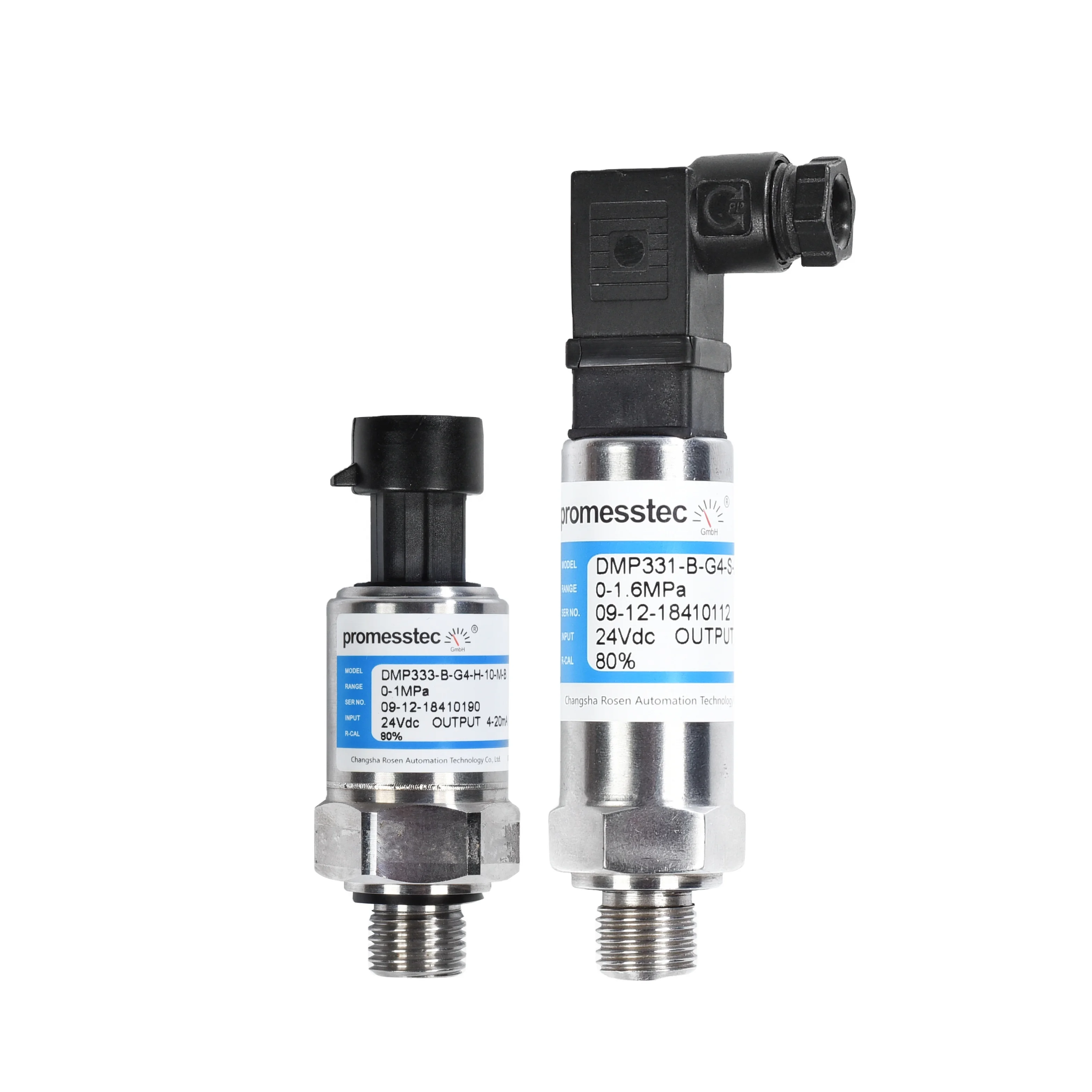 

Pressure Sensor 4-20ma Output Silicon Pressure Transmitter Transducer For Water Gas Oil Sensor G1/4 G1/2 Stainless Steel