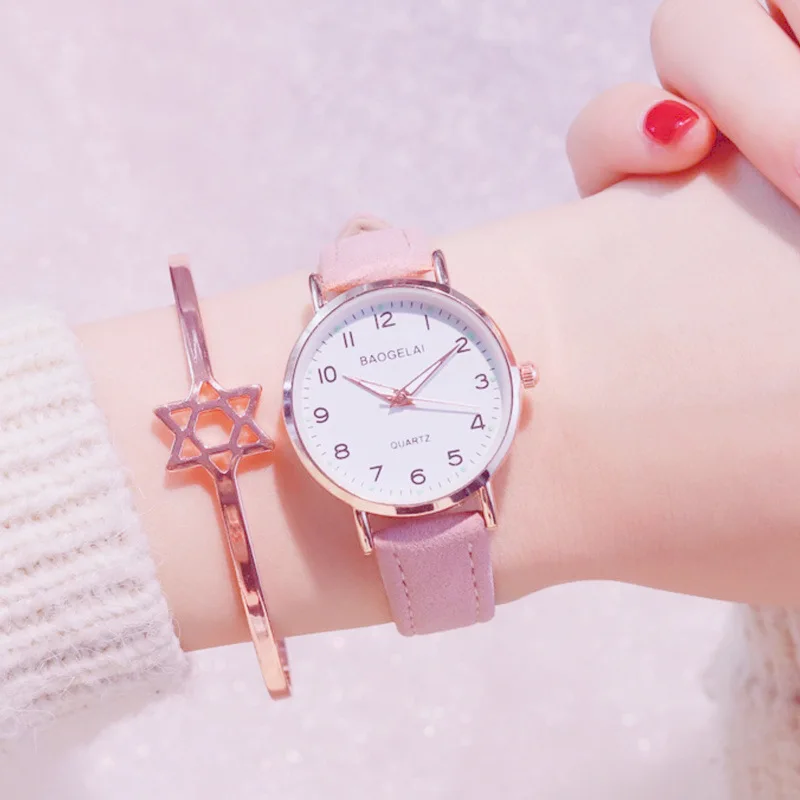 

Simple Quartz Watches for Women Ladies Dress Creative Clock Small Dial Design Wristwatch New Relojes Mujer for Girls Gifts