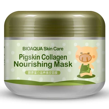 

Carbonated Bubbles Clay/Collagen Pigskin Face Mask Pores Deep Cleansing Skin Shrink Pores Mask 100g LDO99