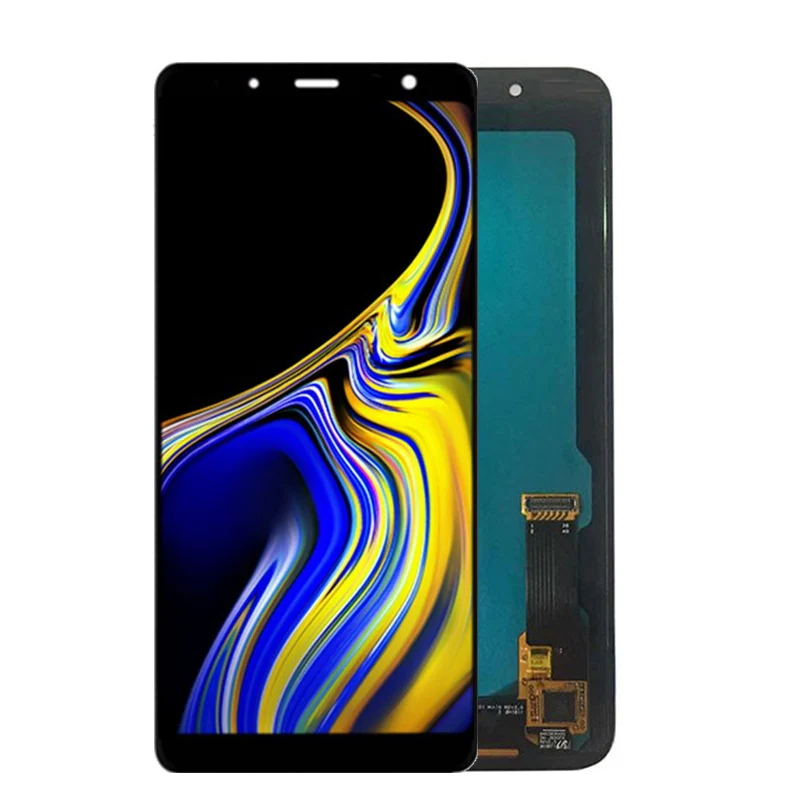 Супер AMOLED lcd для samsung Galaxy A6 дисплей A600F сенсорный экран дигитайзер панель сборка A6 Plus A6050 lcd A6050F дисплей