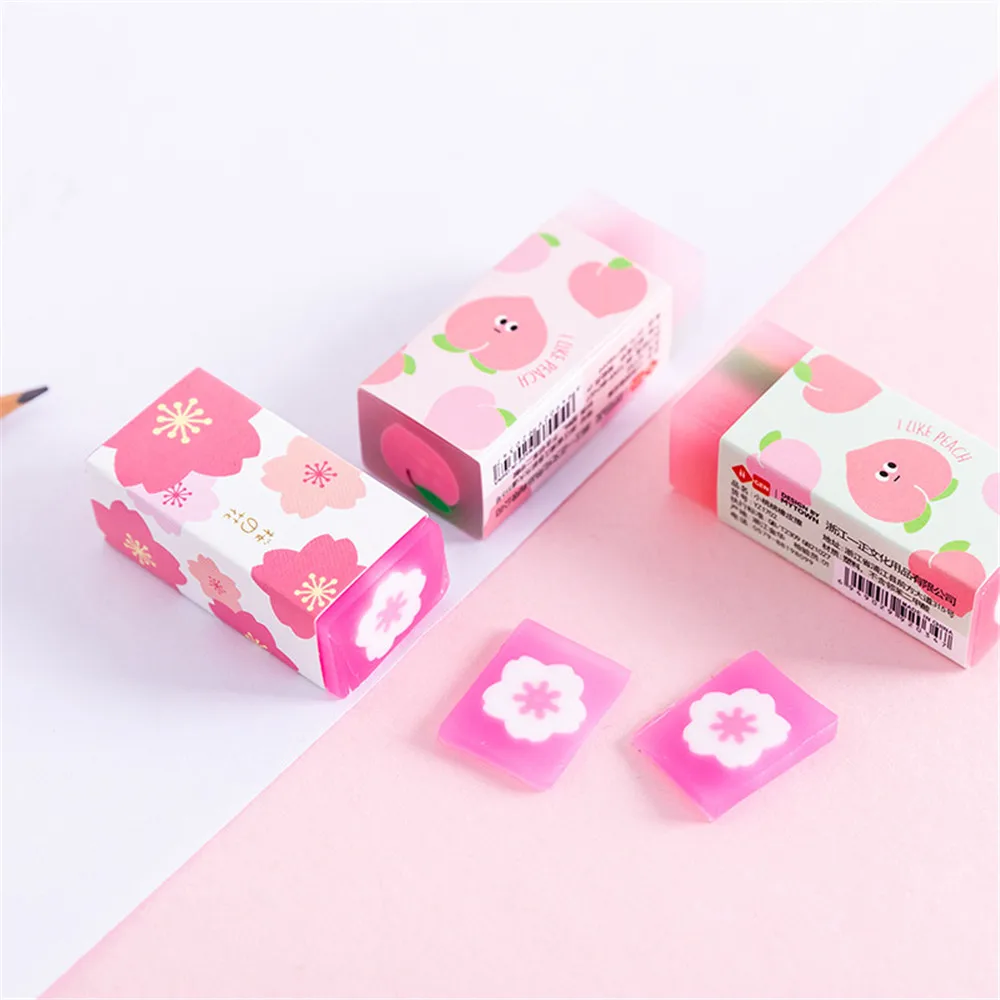 

Cute Eraser Students Portable Soft Without Leaving Marks Eraser for Drawing And Writing For Kids Gift Creative Stationery