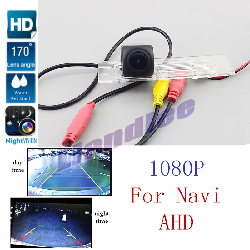 

Car Rear Camera For BMW 125i 2013 Big CCD Night View Backup Reverse AHD Vision 1080 720 RCA WaterPoof CAM