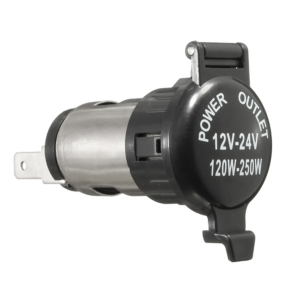 12 V-24 V прикуриватель для мотоцикла со штепсельной вилкой и двумя разъем провода для автомобиля gps камеры мобильного телефона mp3