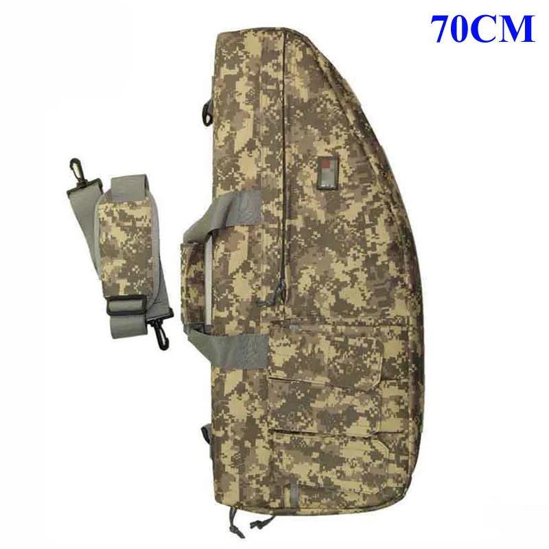 Военная Экипировка тактическая сумка для оружия нейлоновая охотничья страйкбольная сумка чехол для стрельбы винтовки Спортивная Защитная сумка для рыбалки 70 см/98 см/118 см - Цвет: 70CM ACU