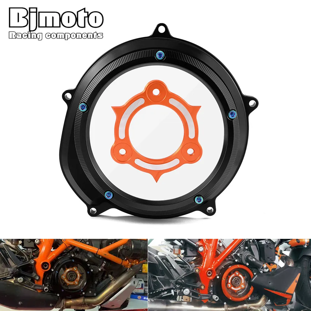 Moto CNC Racing Прозрачная крышка сцепления и пружинный фиксатор R для KTM 1050 1090 1190 1290