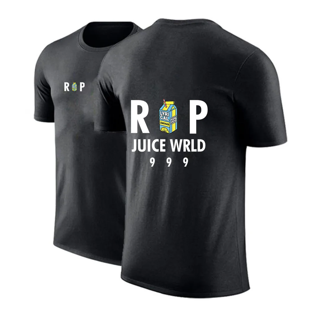 Juice WRLD 2021 Men's New Summer Hot Sale Fashionable Polos Tshirts Shorts Sleeve Business Tee High Quality Casual Tops Clothes | Мужская