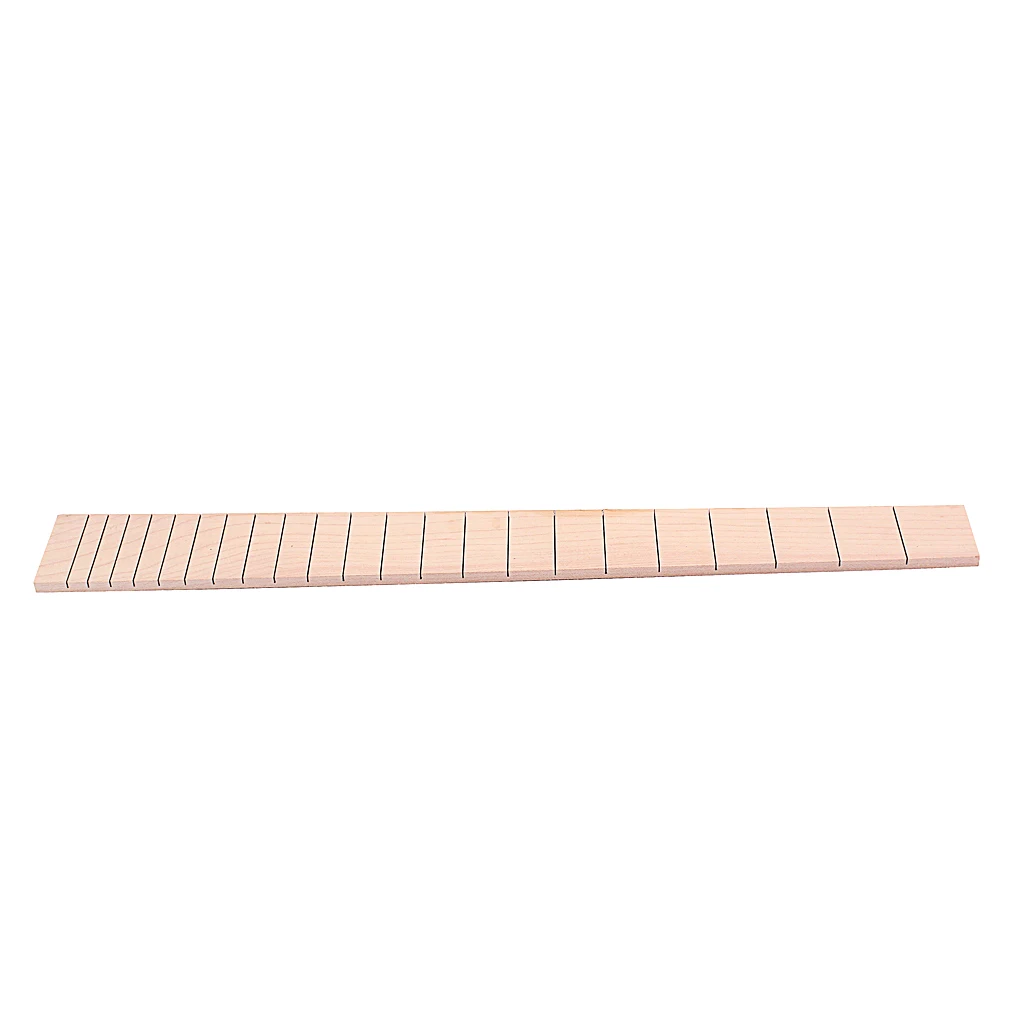 MagiDeal Finest Maple Wood 22 Frets Electric Guitar Fretboard Fingerboard
