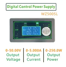 WZ5005L DC convertisseur mâle CC CV Module d'alimentation 50V 5A 250W alimentation régulée réglable 5V 12V 24V abaisseur