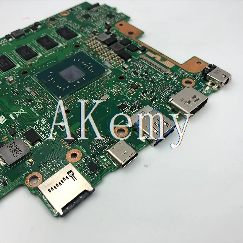 Akemy TP203NA Für Asus VivoBook Flip 12 TP203NA TP203NAH Laotop Mainboard TP203NA Motherboard W/N42