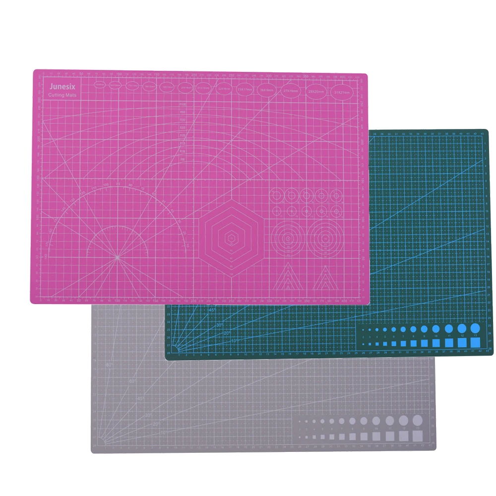 

A3 Size Self Healing Cutting Mats Double Sided Non-slip PVC Engraving Cutting Board DIY Tool for Sewing Scrapbooking Arts Crafts