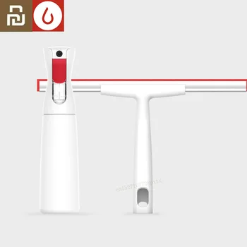 

Youpin Portable Retractable Window Scraper 30cm Soft Scraper With Detachable 137cm Scraper Rod No Scratches For Smart Home