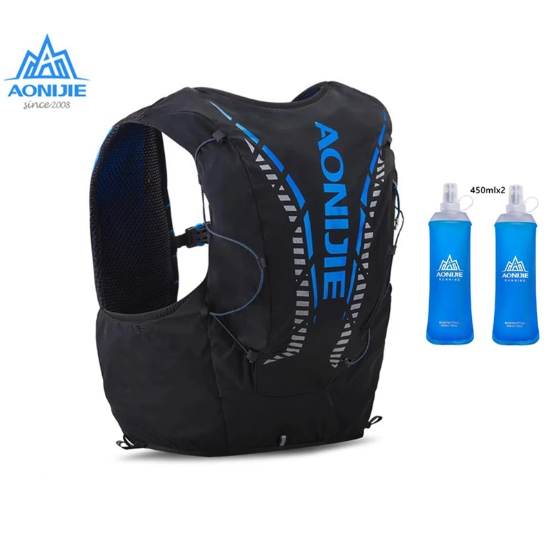 Aonijie Hydration Vest Backpack 12l With Water Bottle Bladder Bag
