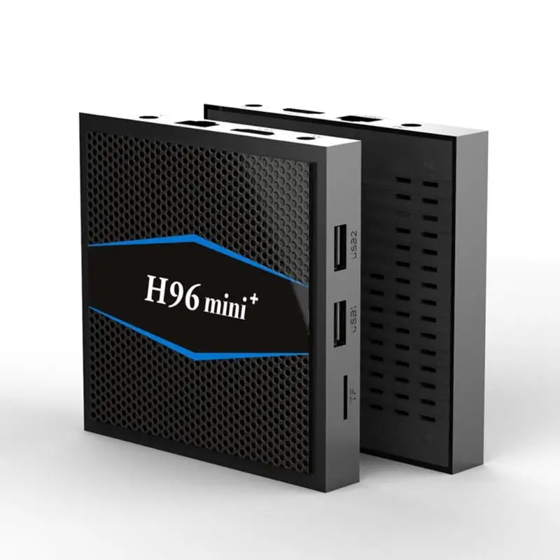 H96 мини+ Amlogic S905W 2+ 16GB телеприставка четырехъядерный Android 7,1 tv Smart tv box 2,4G WiFi USB HDMI 4K x 2K медиаплеер