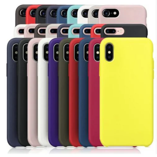 Силиконовый чехол для iPhone 7 8 6 6s Plus Оригинальный жидкий силиконовый X Xs 11 Pro Max XR |