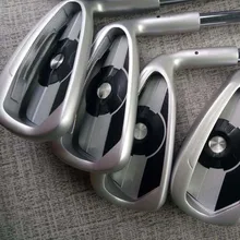 Клюшки для гольфа, серебро 400, утюги 4-9UWS, 9 штук, вал из графитовой стали с крышкой для удочки, клюшки для гольфа, DHL