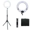 Yidoblo Warm & Cold Light LX-480SII 48W Ring Light Kit LED Ring Lamp SMD LEDS Video Light Lamp Makeup Lighting + Stand (2M)+ Bag 3