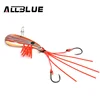 ALLBLUE Crazy Shrimp 7g 14g Metal VIB Sinking Blade Spoon Fishing Lure Bass Artificial Bait With Jig Assist Hook Rubber Skirt 6