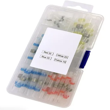 

4 Sizes Heat Shrink Connectors Transparent Replacement Accessories Terminal Set Sleeve